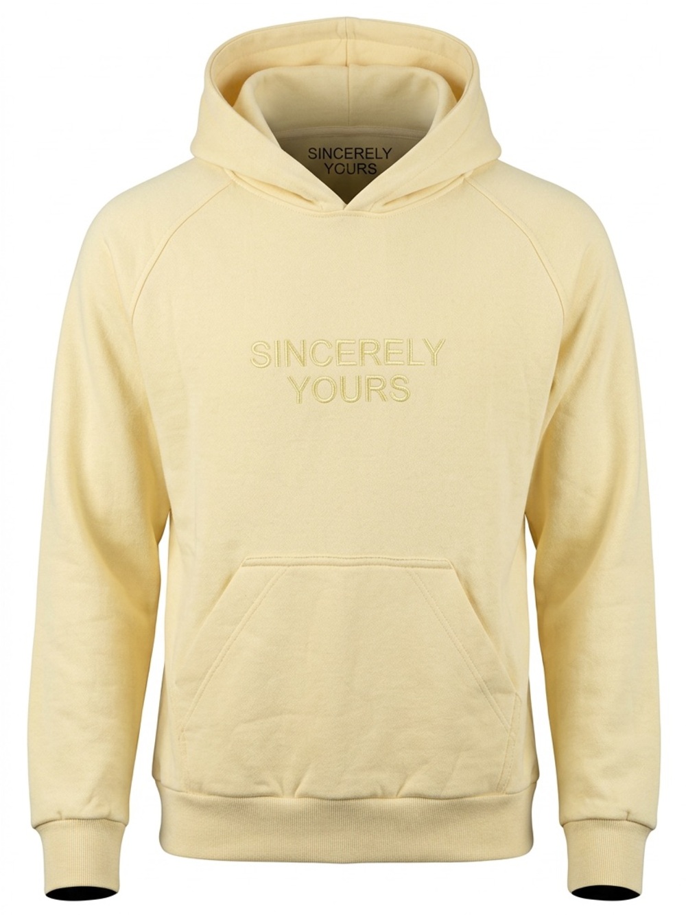 Cream Pullover Hoodie